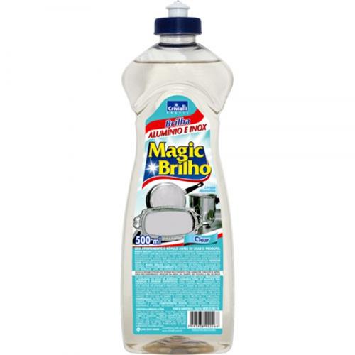 BRILHA ALUMÍNIO MAGIC BRILHO CLEAR 500ML 