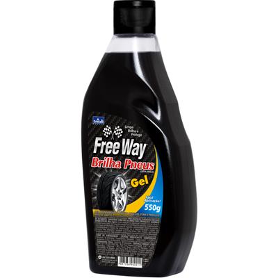 BRILHA PNEUS EM GEL FREE WAY 500ML 