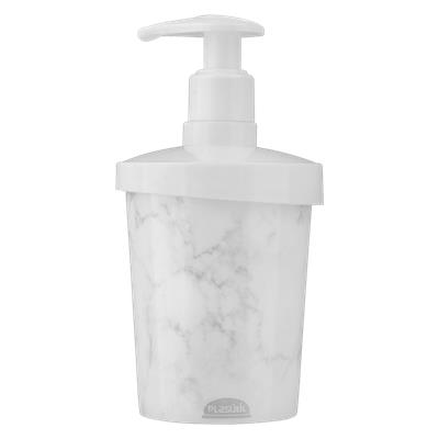 PORTA-SABONETE LÍQUIDO BRANCO 360ML PLASÚTIL