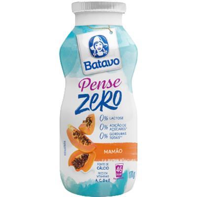 BEBIDA LÁCTEA MAMÃO ZERO LACTOSE BATAVO 170G