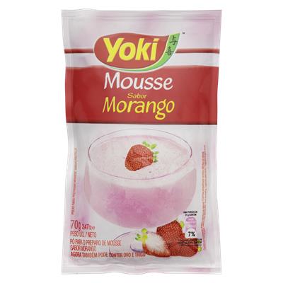 Pó para Sorvete Morango Yoki Pacote 150g