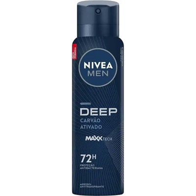 ANTITRANSPIRANTE AEROSSOL DEEP 48H MEN NIVEA 150ML