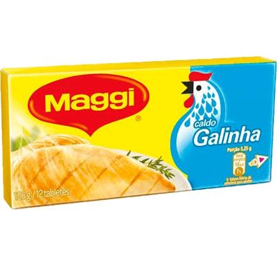 CALDO DE GALINHA MAGGI 126G 12UN
