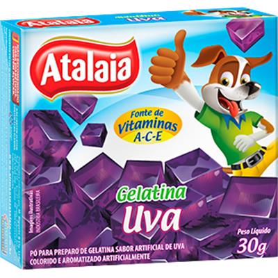 GELATINA SABOR UVA ATALAIA 30G