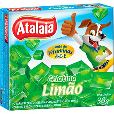 GELATINA SABOR LIMÃO ATALAIA 30G