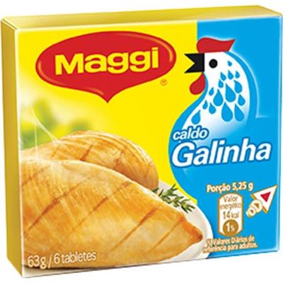 CALDO DE GALINHA MAGGI 63G 6UN