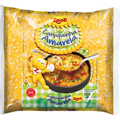 CANJIQUINHA AMARELA ZAELI 500G