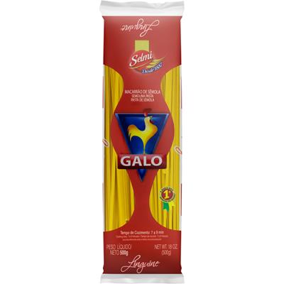 MACARRÃO DE SÊMOLA LINGUINE GALO 500G