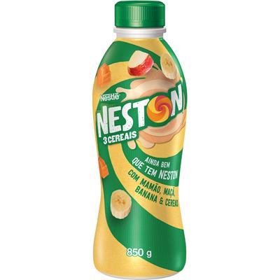 IOGURTE MAMÃO, MAÇÃ, BANANA E CEREAIS NESTON 850G
