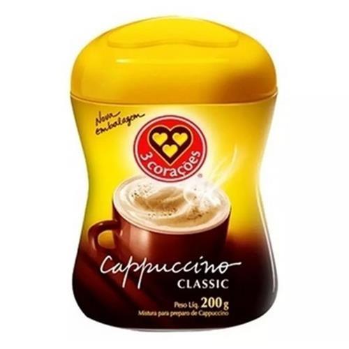 CAPPUCCINO 3 CORAÇÕES CLÁSSIC 200G 