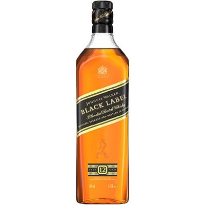 WHISKY BLENDED BLACK LABEL JOHNNIE WALKER 750ML