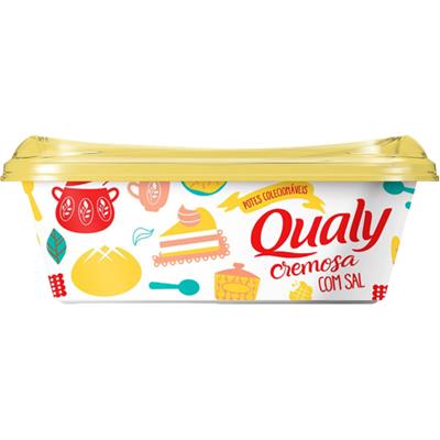 MARGARINA CREMOSA COM SAL QUALY 250G