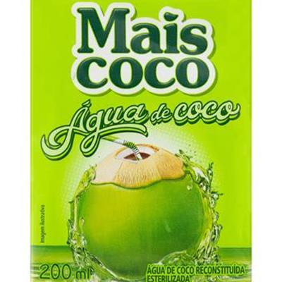 ÁGUA DE COCO RECONSTITUÍDA MAIS COCO 200ML
