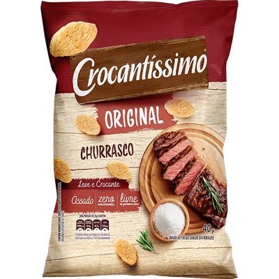SNACK DE TRIGO SABOR CHURRASCO CROCANTÍSSIMO 40G