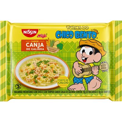 MACARRÃO INSTANTÂNEO CANJA DE GALINHA NISSIN 75G