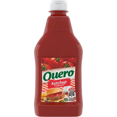 KETCHUP SABOR TRADICIONAL QUERO 400G