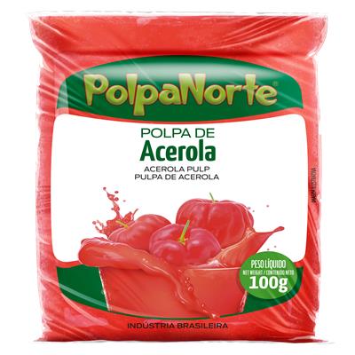 POLPA DE FRUTA POLPA NORTE ACEROLA 100G