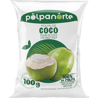 POLPA DE FRUTA COCO POLPANORTE 100G