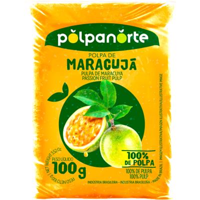 POLPA DE FRUTA MARACUJÁ POLPANORTE 100G