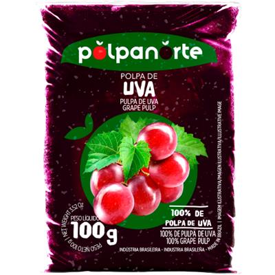 POLPA DE FRUTA UVA POLPANORTE 100G
