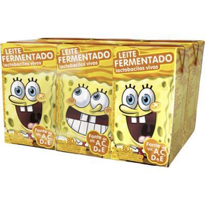 LEITE FERMENTADO SABOR LARANJA BATAVINHO 480G 6UN