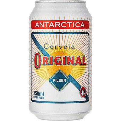 CERVEJA TIPO PILSEN ANTARCTICA ORIGINAL 350ML