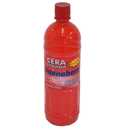 CERA LÍQUIDA GUANABARA VERMELHA 850ML 