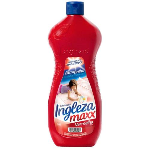 CERA LÍQUIDA VERMELHA INGLEZA MAXX 750ML 