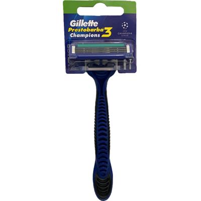 APARELHO PRESTOBARBA 3 CHAMPIONS GILLETTE 1UN