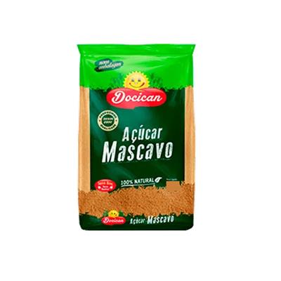 AÇUCAR MASCAVO DOCICAN PACOTE 1KG