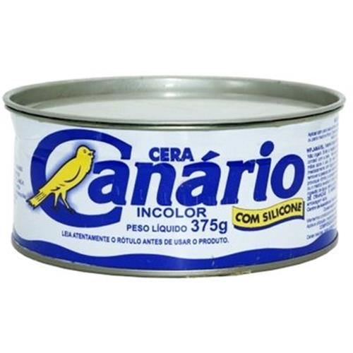 CERA PASTA INCOLOR CANÁRIO 375G 