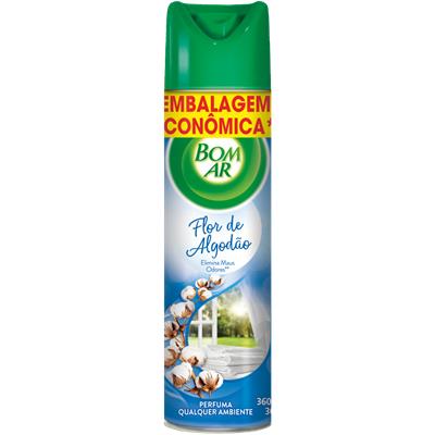 NEUTRALIZADOR DE ODORES FLOR ALGODÃO BOM AR 360ML