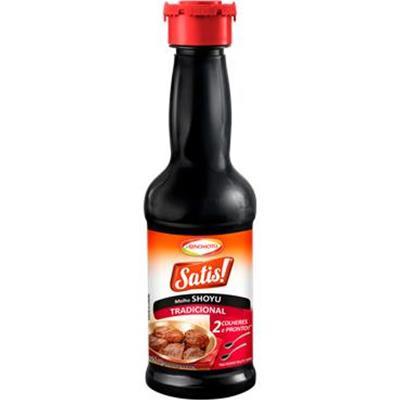MOLHO DE SOJA SHOYU TRADICIONAL SATIS! 150ML