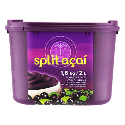 Sorbet Original Split Açaí Pote 1,5l