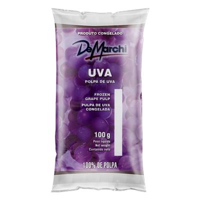 POLPA DE FRUTA UVA DE MARCHI PACOTE 100G