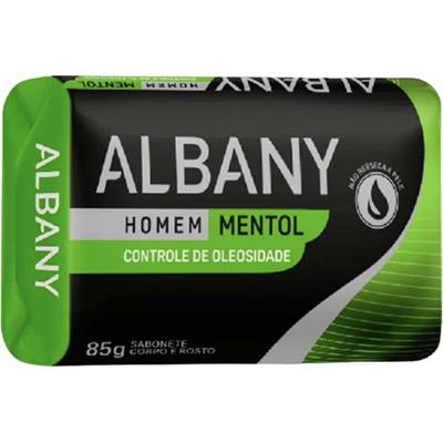 SABONETE HOMEM MENTOL ALBANY 85G