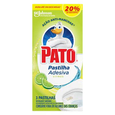 DETERGENTE SANITÁRIO DE PASTILHA ADESIVA PATO 3 UN