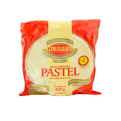 MASSA PARA PASTEL EM DISCO ALBASSI PACOTE 400G - ATLÂNTICO SUPERCENTER