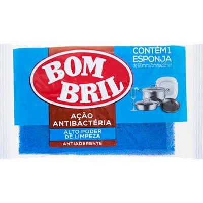 ESPONJA AZUL ANTIADERENTE BOM BRIL 1UN