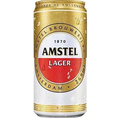 CERVEJA LAGER PURO MALTE AMSTEL 269ML