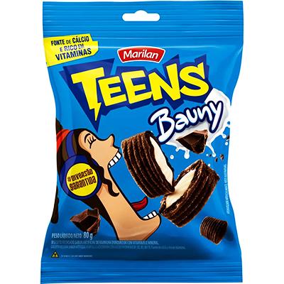 BISCOITO BAUNY TEENS MARILAN 30G