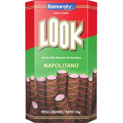 BISCOITO WAFER LOOK NAPOLITANO ITAMARATY 55G