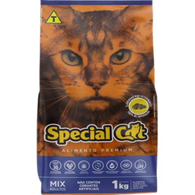RAÇÃO PARA GATOS ADULTOS MIX SPECIAL CAT 1KG