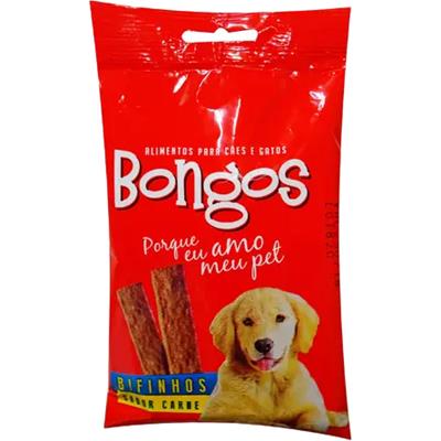 PETISCO BIFINHO SABOR CARNE BONGOS 65G