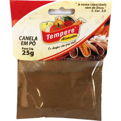 CANELA EM PO TEMPERE 25G