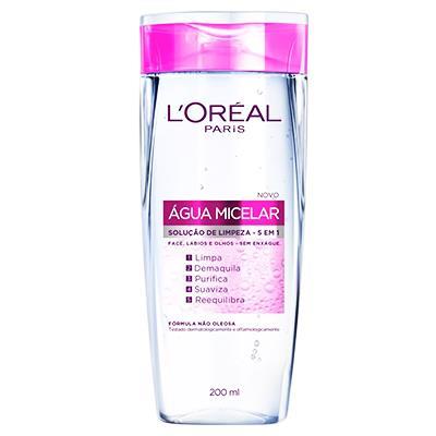 ÁGUA MICELAR SOLUÇÃO LIMPEZA LOREAL PARIS 200ML