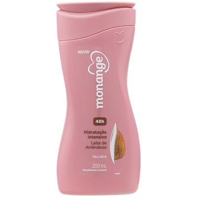 DESODORANTE CORPORAL LEITE AMÊNDOAS MONANGE 200ML