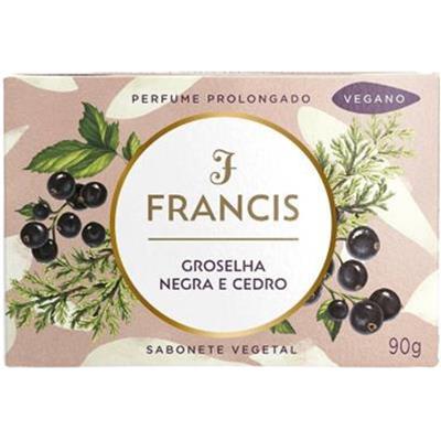 SABONETE GROSELHA NEGRA E CEDRO FRANCIS 90G