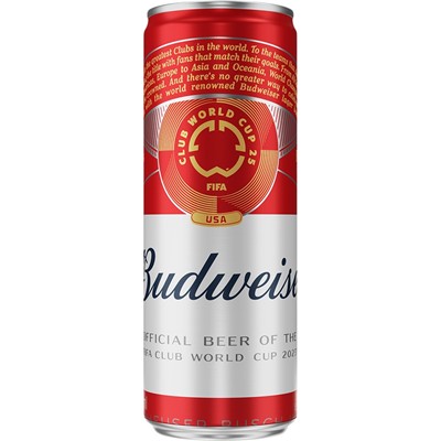CERVEJA LAGER BUDWEISER 350ML