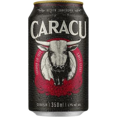 CERVEJA ESCURA SWEET STOUT CARACU 350ML